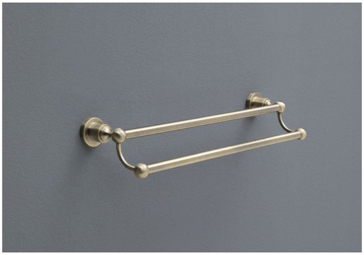 Держатель для полотенец Aquanet 3818D (45 см, двойной)