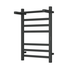 Полотенцесушитель электрический с полочкой (лесенка) Bauedge Hotel Shelf DB-0006, 50x80 см