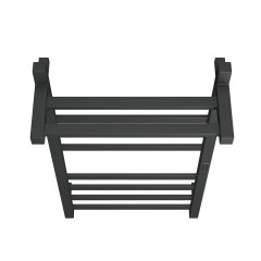 Полотенцесушитель электрический с полочкой (лесенка) Bauedge Hotel Shelf DB-0006, 50x80 см