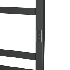 Полотенцесушитель электрический с полочкой (лесенка) Bauedge Hotel Shelf DB-0006, 50x80 см