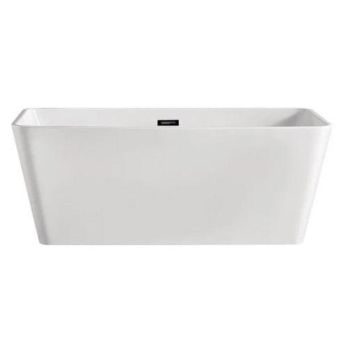 Ванна акриловая Azario LINCOLN 1600х800х580, свободностоящая, в комплекте с сифоном и металлической рамой (LIN16080)
