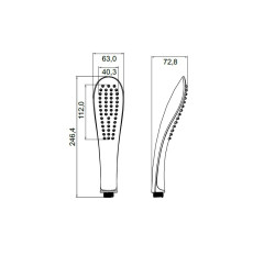 Ручной душ Iddis 0211F00I18