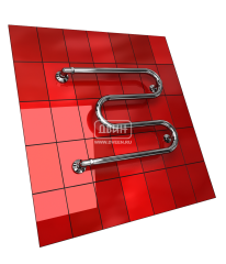 Полотенцесушитель водяной Двин форма М-образная 50х50, цвет Хром (4627085940784)