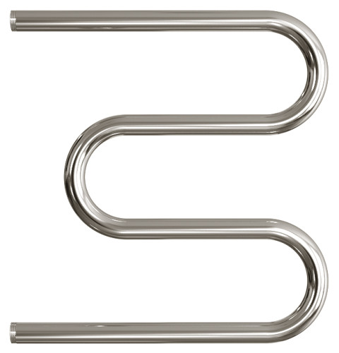 Полотенцесушитель водяной Двин форма М-образная 50х50, цвет Хром (4627085940784)