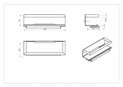 Аксессуары для ванных комнат Black&amp;White SN-2351