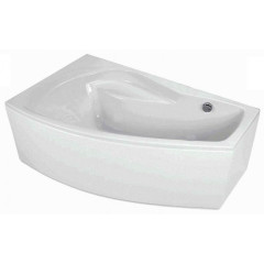 Ванна акриловая Santek Майорка асимметричная 150х90, левосторонняя, белая