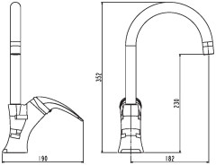 Смеситель Esko Tokyo TK 519