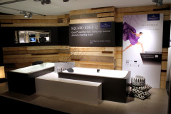 Ванна квариловая Villeroy&amp;Boch SQUARO EDGE 180 UBQ180SQE2DV01 180х80 ножки, слив - перелив в комплекте