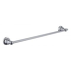 Держатель полотенца(прямой) KAISER хром (латунь) (KH-2207)