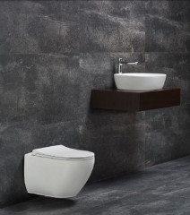 Раковина beWash Bogen на столешницу без отверстия под смеситель цвет белый глянец размер 600 мм 88601001