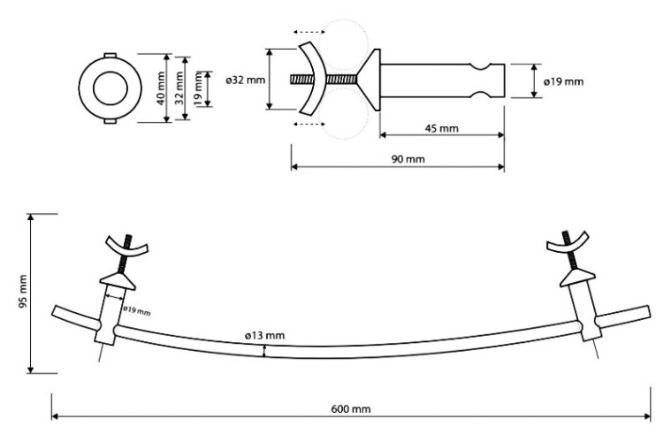 Полотенцедержатель Bemeta Rawell 134504212
