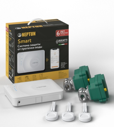 Neptun Bugatti Smart TUYA 1/2 Система защиты от протечек воды