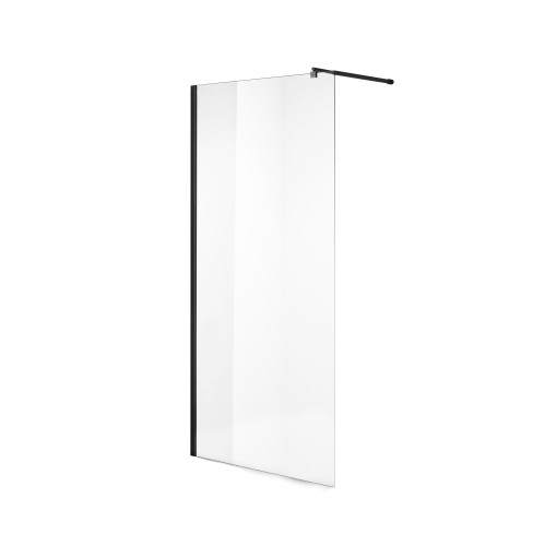 Душевая перегородка Niagara NG-683-10 BLACK (100x195)