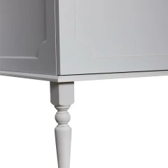 Зеркало Atoll Ренессанс (овал) светло-серый