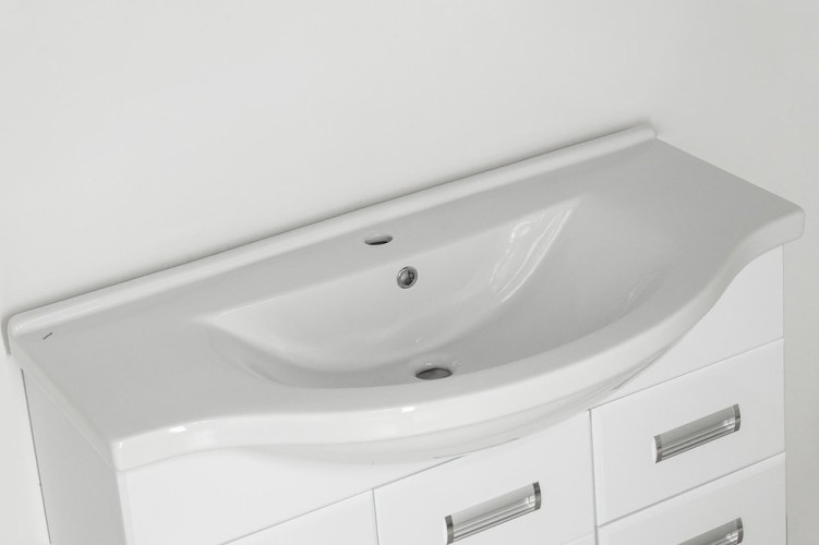 Тумба для комплекта Francesca Доминго 100 белый (2ящ+4дв)