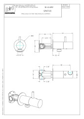 Graffio, комплект круглого гигиенического душа с прогрессивным картриджем, цвет черный матовый