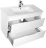 Тумба с раковиной Aquanet Тулон 100 белый