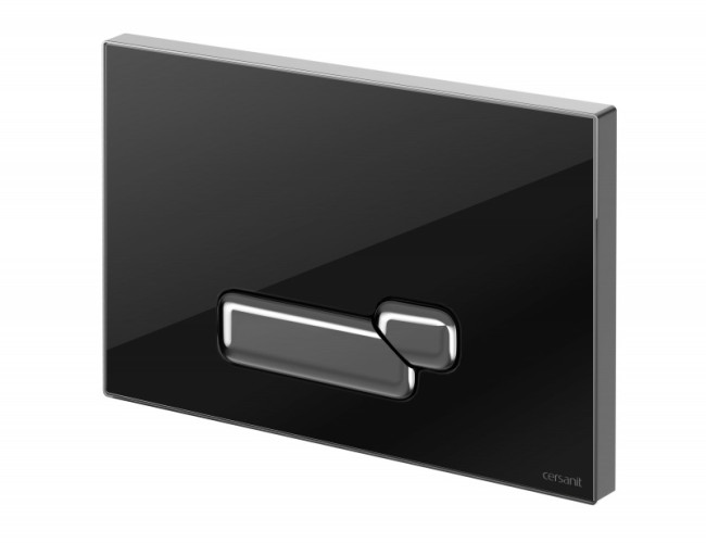 Кнопка Cersanit ACTIS для LINK PRO/VECTOR/LINK/HI-TEC стекло черный