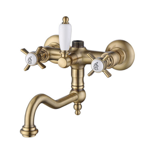 BRISTOL смеситель для ванной со штуцером 3/4 (бронза) Caprigo 21-518-vot