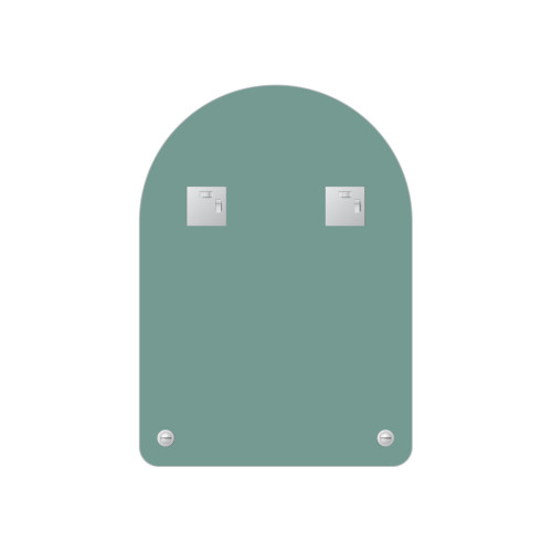 Зеркало настенное с полочкой Optima EVOFORM 50х70 см, BY 0510