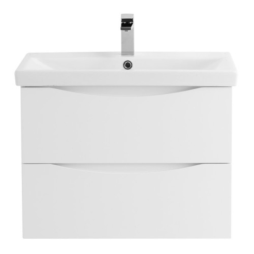 База под раковину подвесная BelBagno MARINO-CER-700-2C-SO-NL-P Nero Lucido