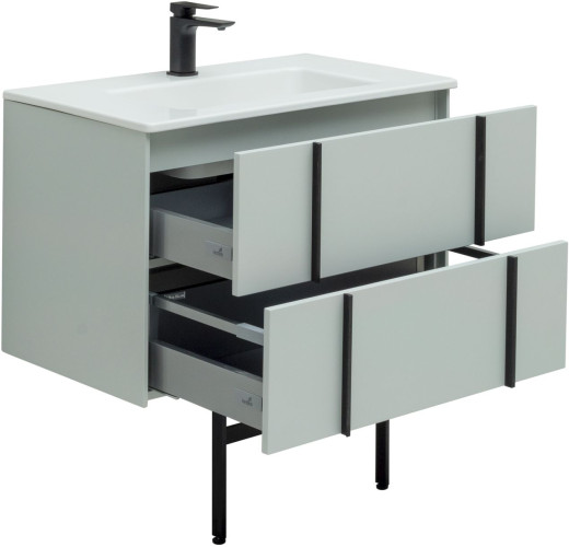 Тумба под раковину Allen Brau Reality 1.32005.PWM 80 рapyrus white matt