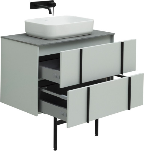 Тумба под раковину Allen Brau Reality 1.32005.PWM 80 рapyrus white matt