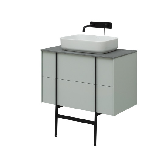 Тумба под раковину Allen Brau Reality 1.32005.PWM 80 рapyrus white matt