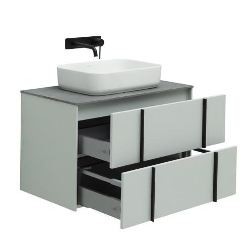 Тумба под раковину Allen Brau Reality 1.32005.PWM 80 рapyrus white matt