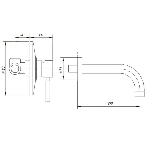 Смеситель для раковины Migliore Fortis ML.FRT-5245.CR