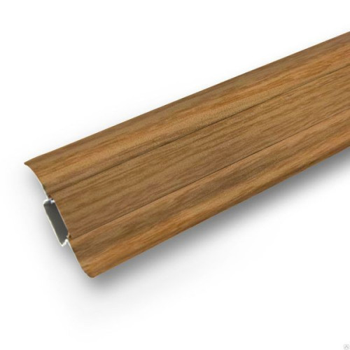 Плинтус Ideal Comfort с кабель каналом Дуб 201