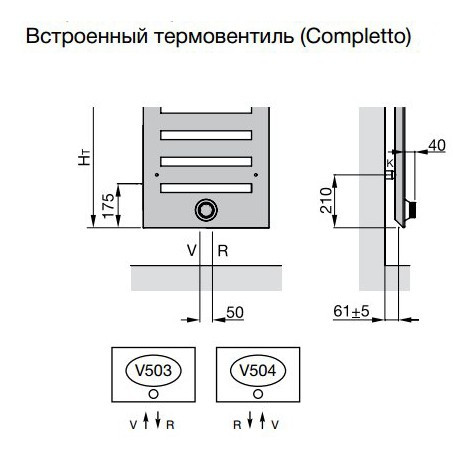 Полотенцесушитель Zehnder Metropolitan Bar MEP-150-060