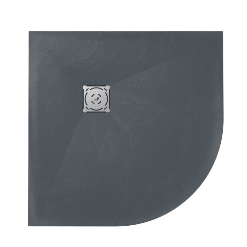 Душевой поддон полукруглый RGW ST/R-G Графит арт. 16153099-02