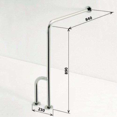 Поручень для ванной Bemeta Help 301112134