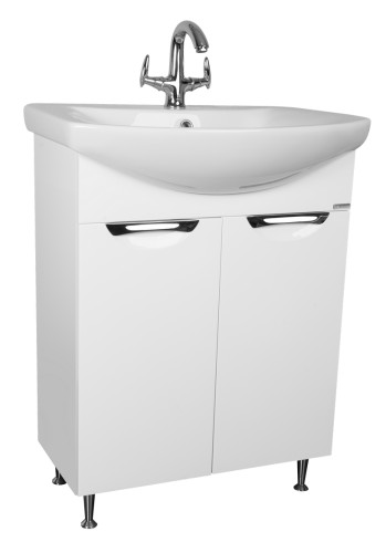 Тумба под умывальник "Балтика 60" Грация без ящика Домино