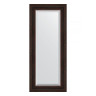 Зеркало настенное с фацетом EVOFORM в багетной раме темный прованс, 59х139 см, BY 3525