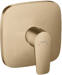 Talis E Смеситель для душа однорычажный, СМ шлифованная бронза 71765140