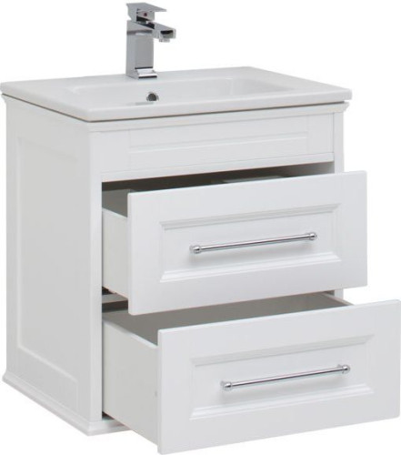 Тумба с раковиной Aquanet Бостон 60 белый