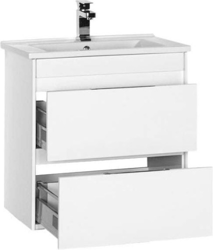 Тумба с раковиной Aquanet Тулон 65 белый