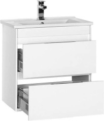 Тумба с раковиной Aquanet Тулон 65 белый