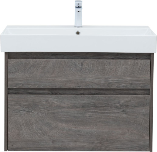 Тумба под раковину Aquanet Nova Lite 85 дуб рошелье, 2 ящика