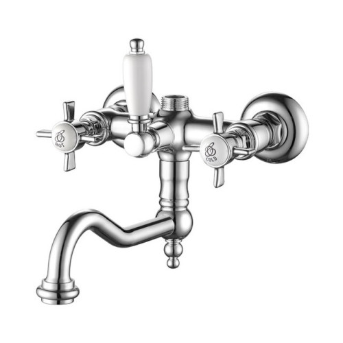 BRISTOL смеситель для ванной со штуцером 3/4 (хром) Caprigo 21-518-crm