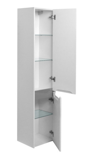 Пенал в ванную Ceruttispa Романья grey подвесной правый