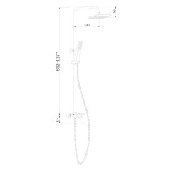 Душевая стойка BOCH MANN MIMI BM8602