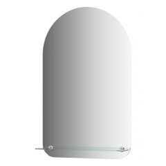 Зеркало настенное с полочкой Optima EVOFORM 50х80 см, BY 0511