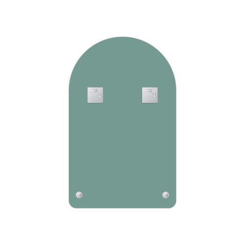 Зеркало настенное с полочкой Optima EVOFORM 50х80 см, BY 0511