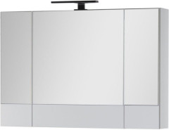 Зеркало-шкаф Aquanet Верона 100 белый