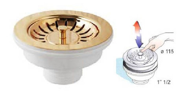 Слив для мойки Migliore Complementi ML.RIC-10.107