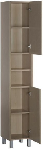 Шкаф-пенал для ванной Aquanet Донна 35 светлый дуб