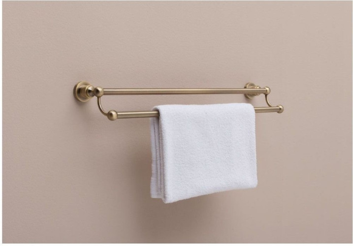 Держатель для полотенец Aquanet 3824D (60 см, двойной)